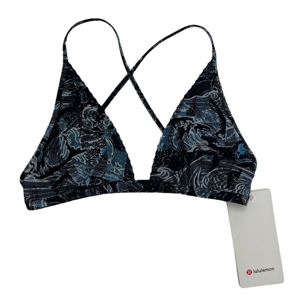 Lululemon Bikini Swim Top Will the Wave NEW